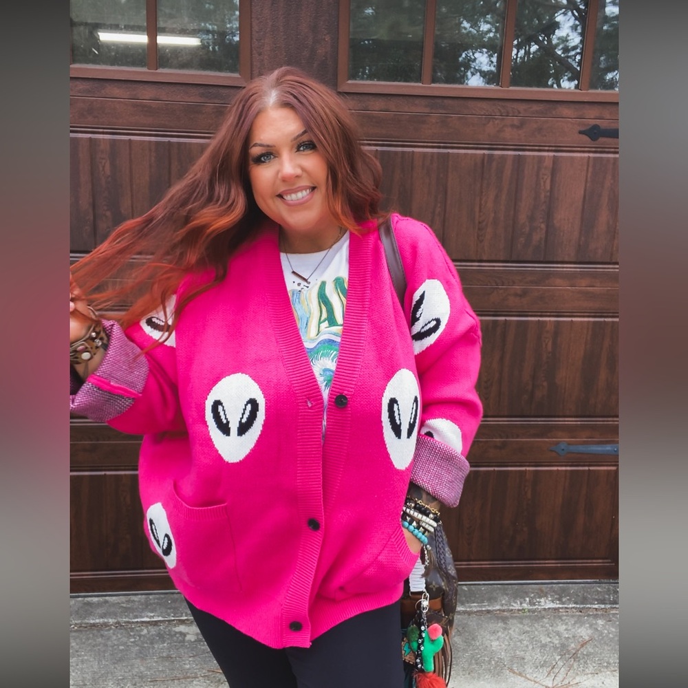 Alien cardigan